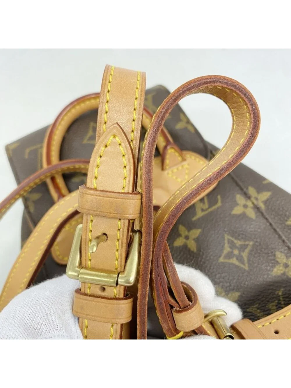 Louis Vuitton Backpack Monogram Mini Montsouris Brown